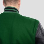 Men’s Green-Black Varsity Jacket | Custom Team Uniform Jacket by Gotham Sporting Goods - Image 5